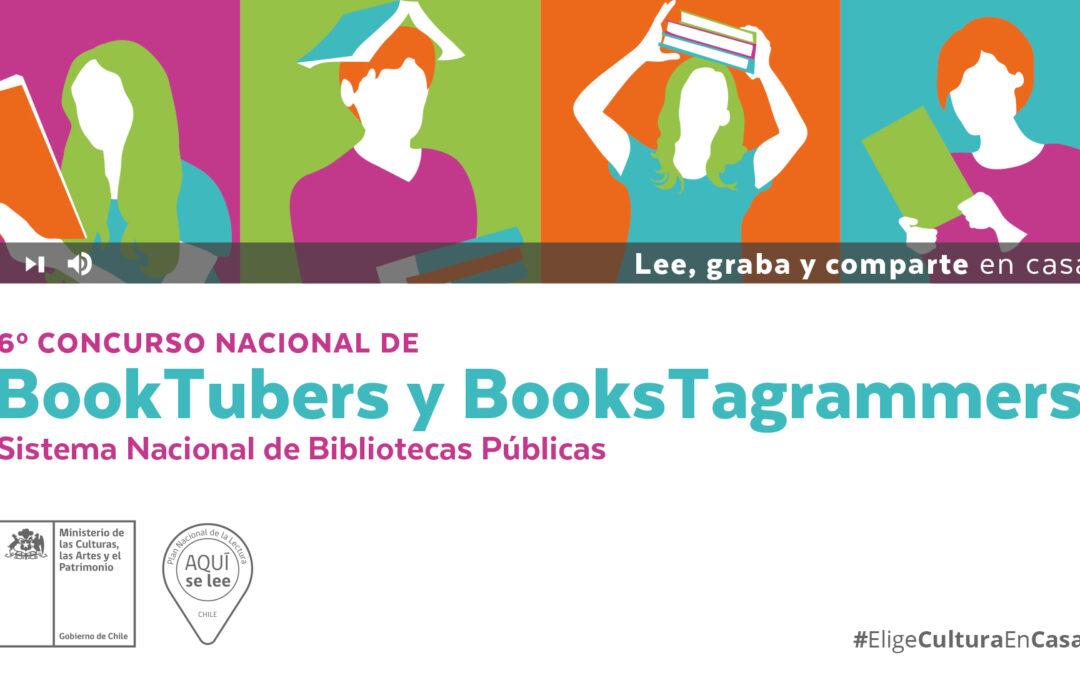 Sexto concurso nacional de Booktubers y Bookstagrammers