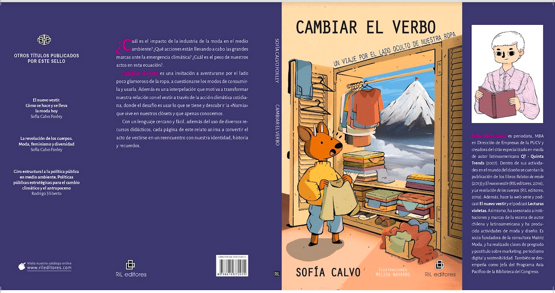 Lanzamiento libro: «Cambiar el verbo» de Sofía Calvo