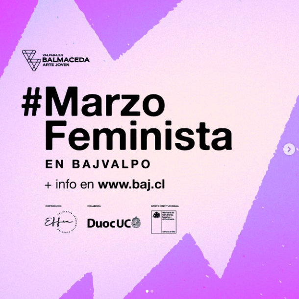 #MarzoFeminista en BAJ Valparaíso